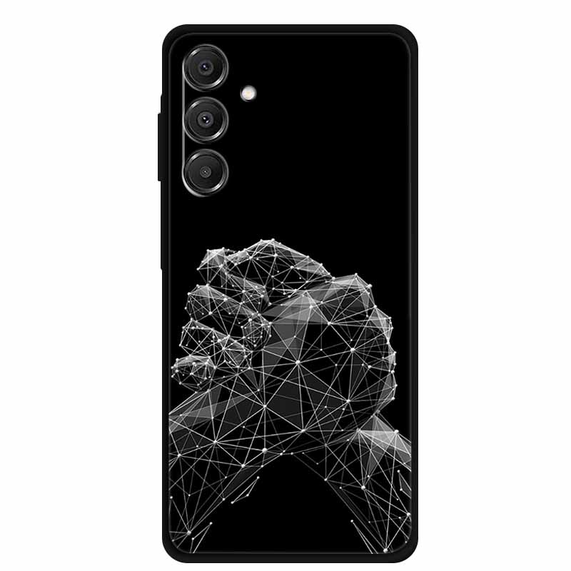 For SAMSUNG GALAXY A37 A57 5G Case Original Soft Silicone TPU Phone Cases Cover Samsung A57 A37 5G Fashion Protector Planet Capa