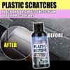 Plastic Restorer Car Interior Decorative Maintenance Polish, Tire Long-Lasting Film Wax, Black Car Yellowing Removal Nanocrystal