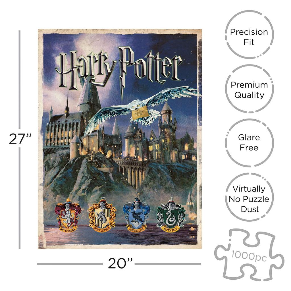 Signs-unique Harry Potter Hogwarts 1000-Teile Puzzle (Harry Potter Hogwarts Puzzle NM) Schwarz [Gebraucht]