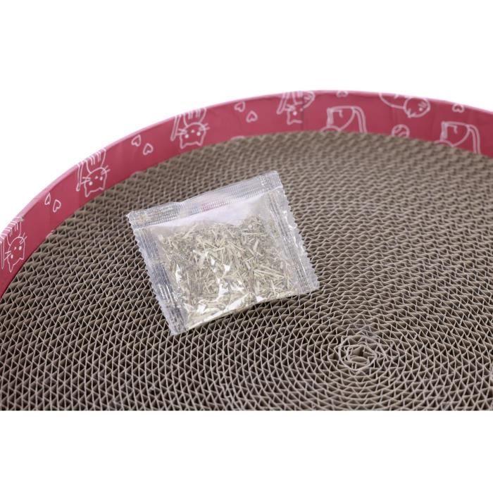 Griffoire pour chat - Kerbl - 3 en 1 - Lit - Jeu - Carton ondulé recyclable