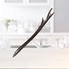 FRCOLOR Ebony Wood Hairpin, 7-inch Single-Prong Kanzashi Hair Stick, Japanese Style Hair Accessory for Formal Occasions, Weddings, and Daily Wear,