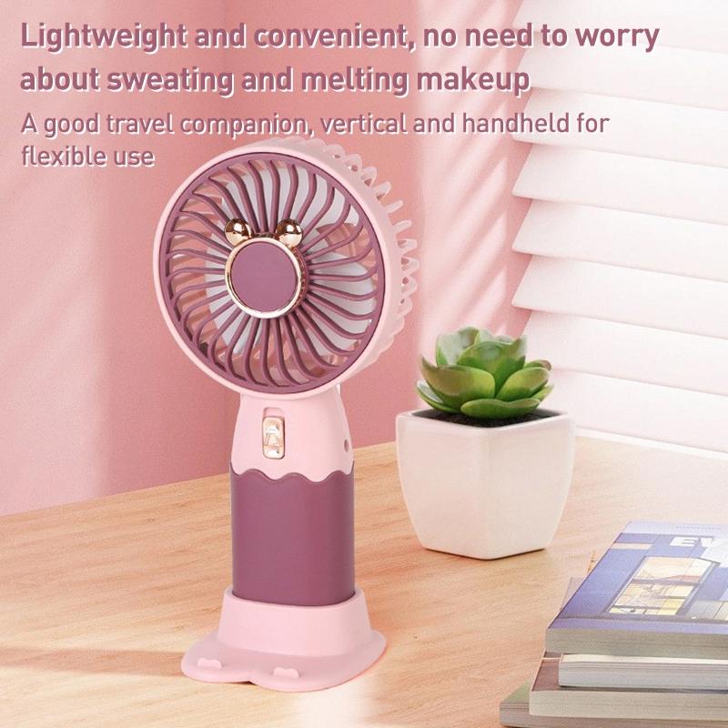 

Mini Handheld Fan Portable USB Charging Small Fan For Outdoor зелений