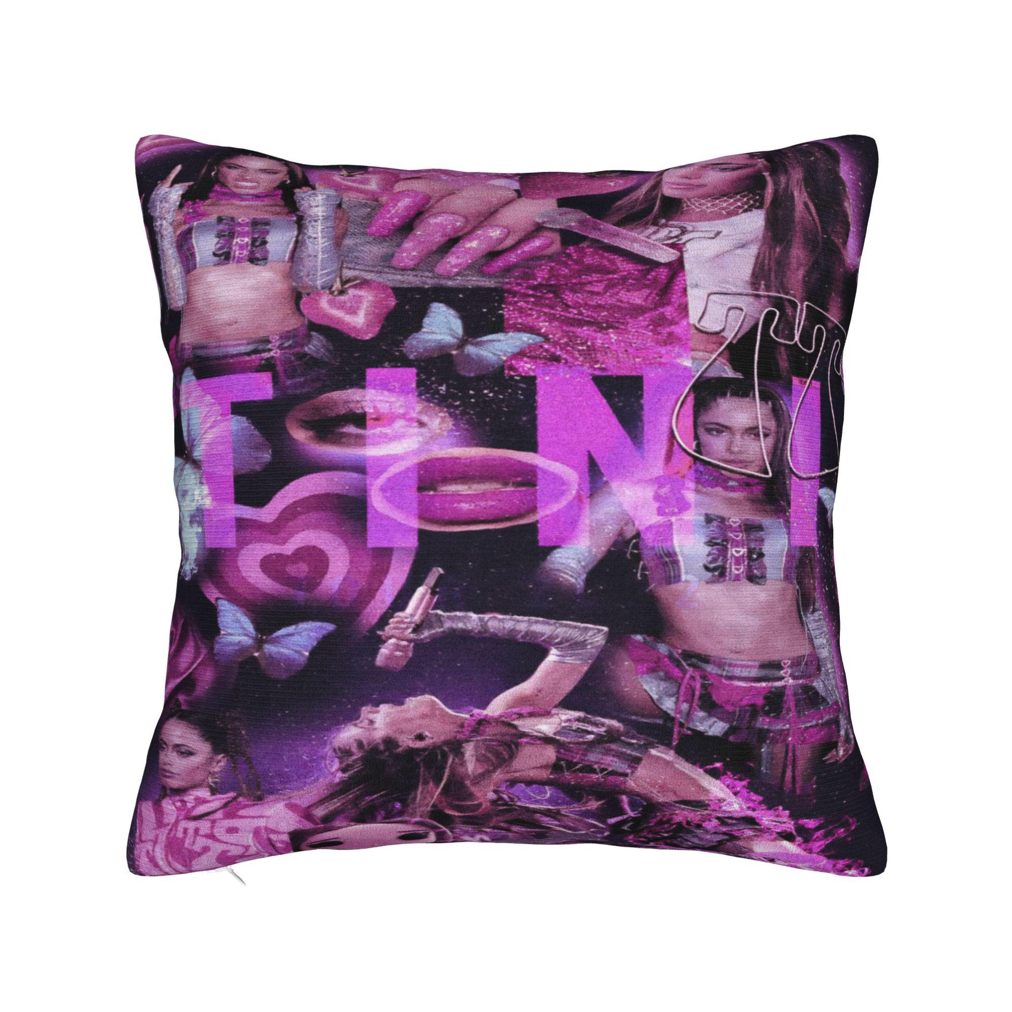

Singer TINI STOESSEL Futtura Pillowcases Cushion Cover Throw Pillow Cover New Style Car Decorations Zippered Multi-Size 12x12in 30X30cm