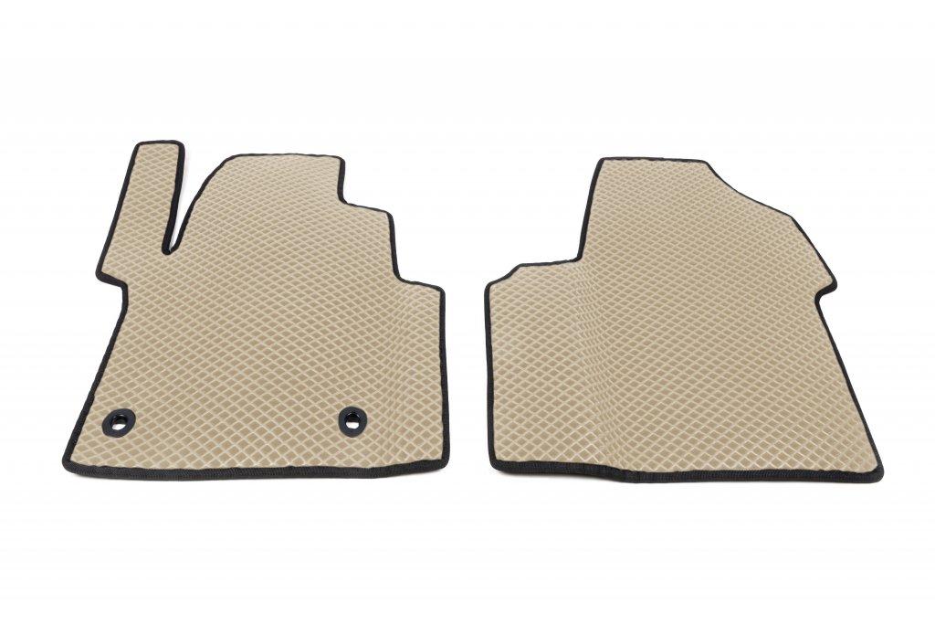 

Polyurethane mats (2 pcs, EVA, beige) 1-20251 for Opel Vivaro 2019-