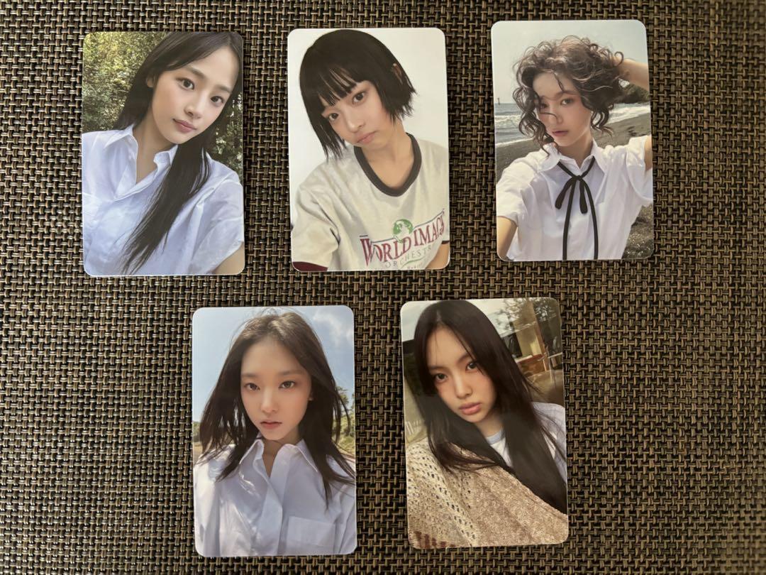 

[USED] weverse official product NewJeans Sanok trading card how sweet