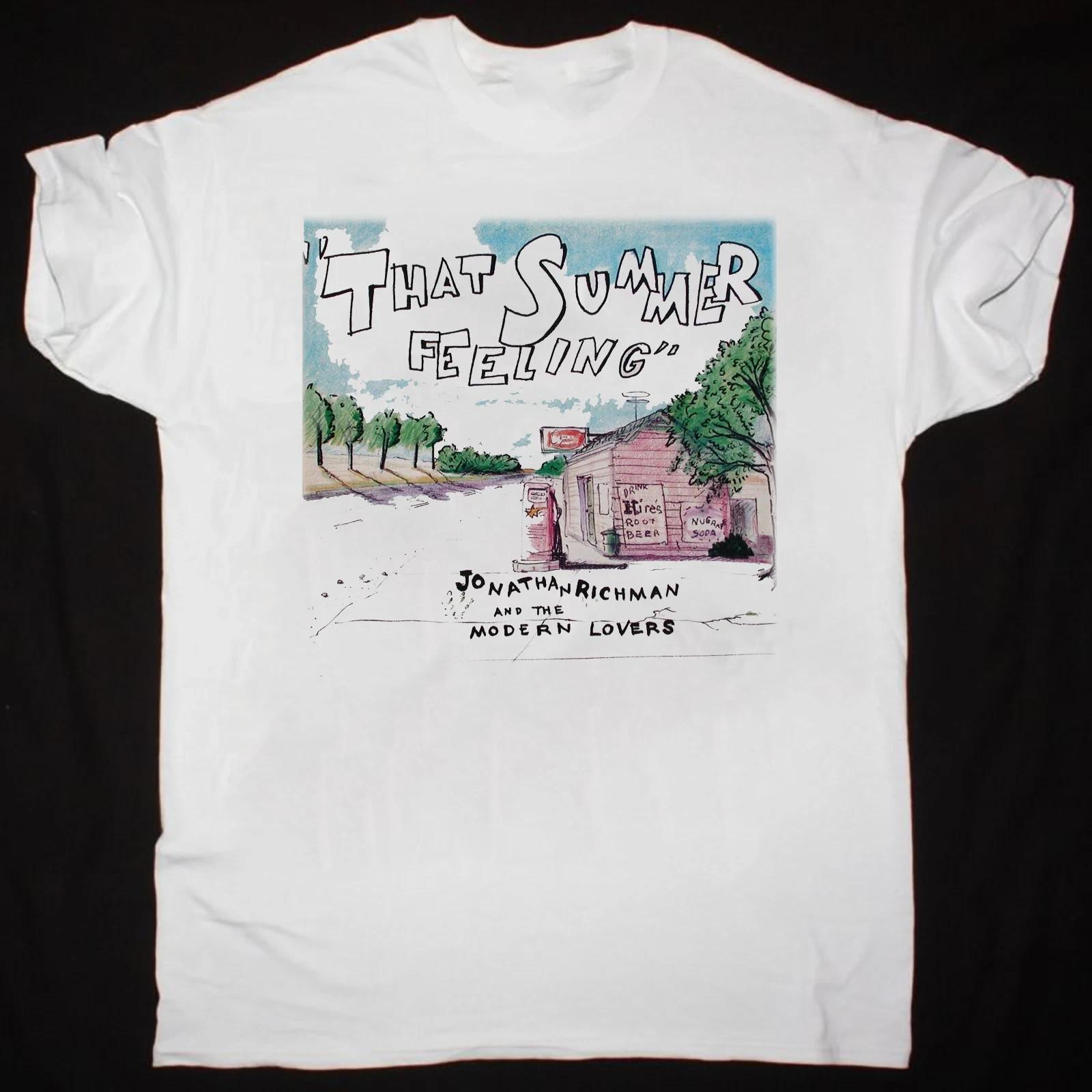 Jonathan Richman Music For Lovers White T-Shirt Cotton S-5XL L