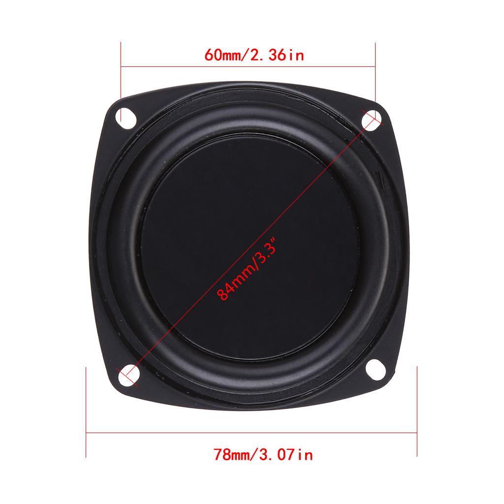 Speaker Diaphragm Bass Radiators Subwoofer Accessories for DIY Home Theater Speaker Passive Radiator Replacement Kit