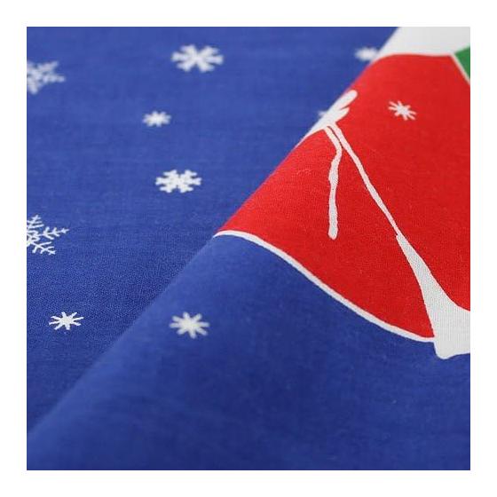 Somen Anbo Tenugui "Omatsuri" Hand-dyed 100% Cotton Tokka Made In Japan 35cm X 100cm Snowy Night Santa Claus Present Interior Kendo Men Towel