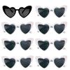 6/8pairs Vintage Heart Shaped Sunglasses Bachelorette Bride Bridesmaid glasses Wedding Bridal Shower Decor woman Hen party gifts 5