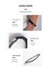 Magnetic Buckle Leather Bracelet: Men's Double Buckle Woven Accessory - Handmade Design