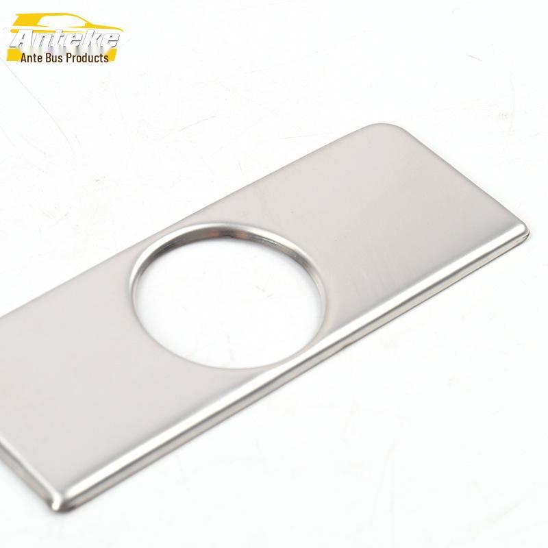 9.5th Gen Accord Headlight Control Decorative Sticker for 16 Models - Stainless Steel Adjustment Button Accent
