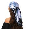 90*90cm Silk Scarf Scarftop Headwraps For Woman Fashion Four Seasons Hair Accessories Hijab Foulard Bandana Femme Headscarf