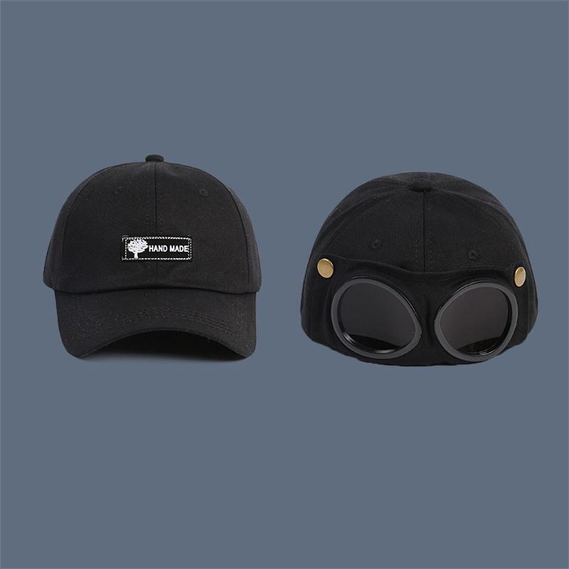 Klobouk Letní Osobnost Brýle Baseballová čepice Dámské Unisex Sluneční brýle Čepice Baseballová čepice Čepice pro kluky