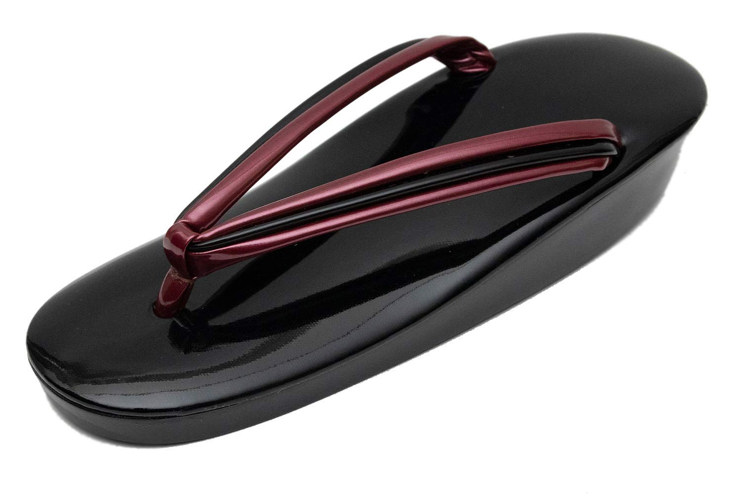 

сандалии с перламутровой эмалевой отделкой и уретановой подошвой [KYOETSU] женские, сделано в Японии (L, 01. черный)