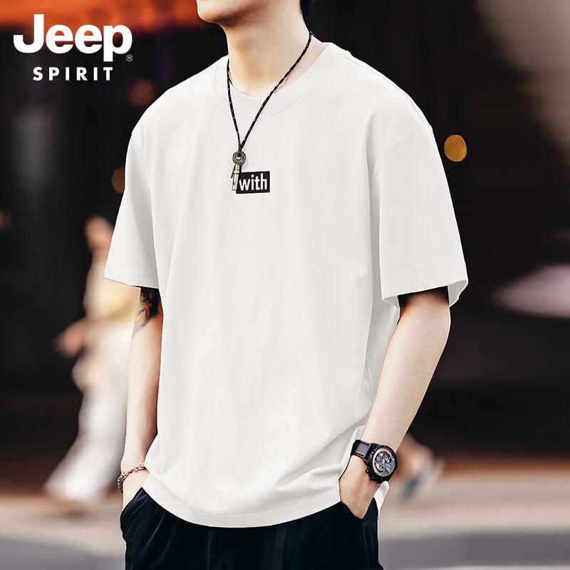 

JEEP SPIRIT Men s Cotton Short-Sleeve T-Shirt XL