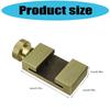 Heavy Duty Quick Install Brass Limit Stop Positioning Aid For Steel Rules No Tool Setups Measurement Gauges Accessory