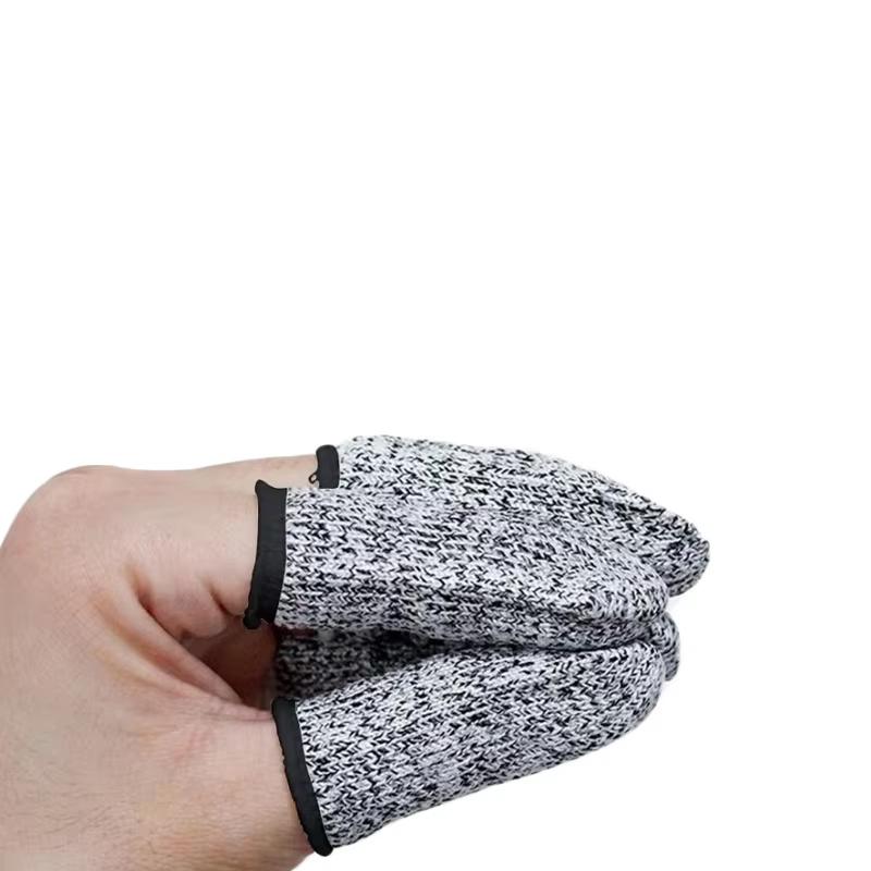 

10 шт. Защита пальцев от порезов, Напальчник, Защитный рукав для пальца, Высокопрочные, Безопасные, Гибкие, Защищающие от порезов, Перчатки для кончиков пальцев, Кухонный инструмент