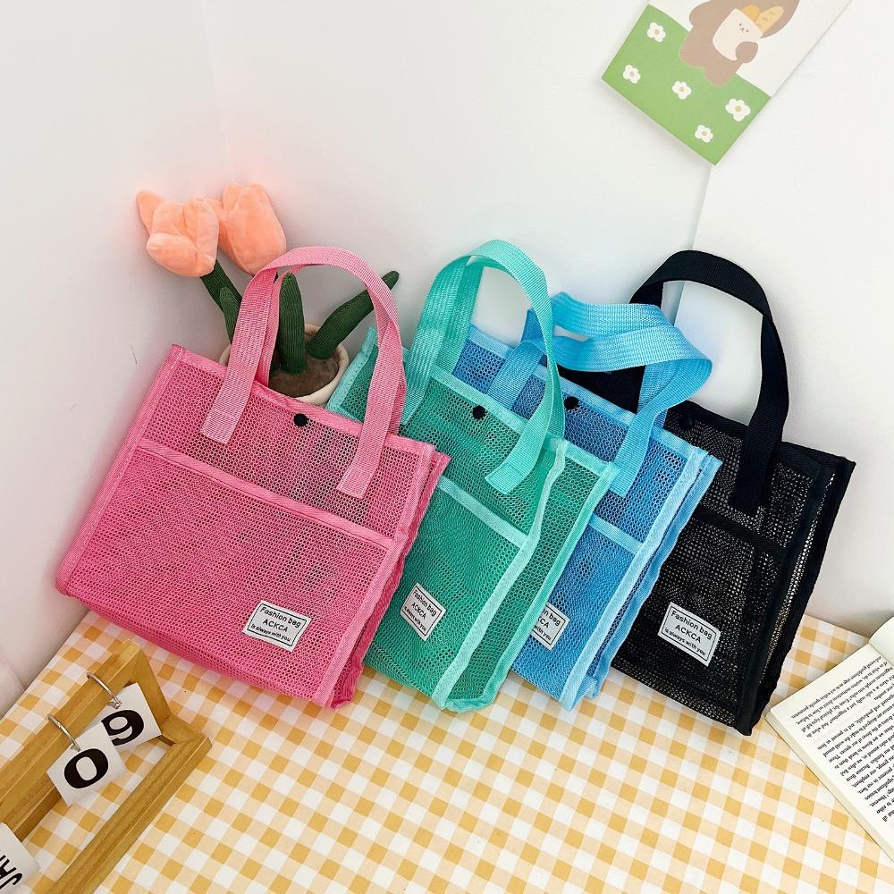 

Solid Color Women s Bag Large Capacity Makeup Bags Quality Women s Handle Bag Shopping зелёный