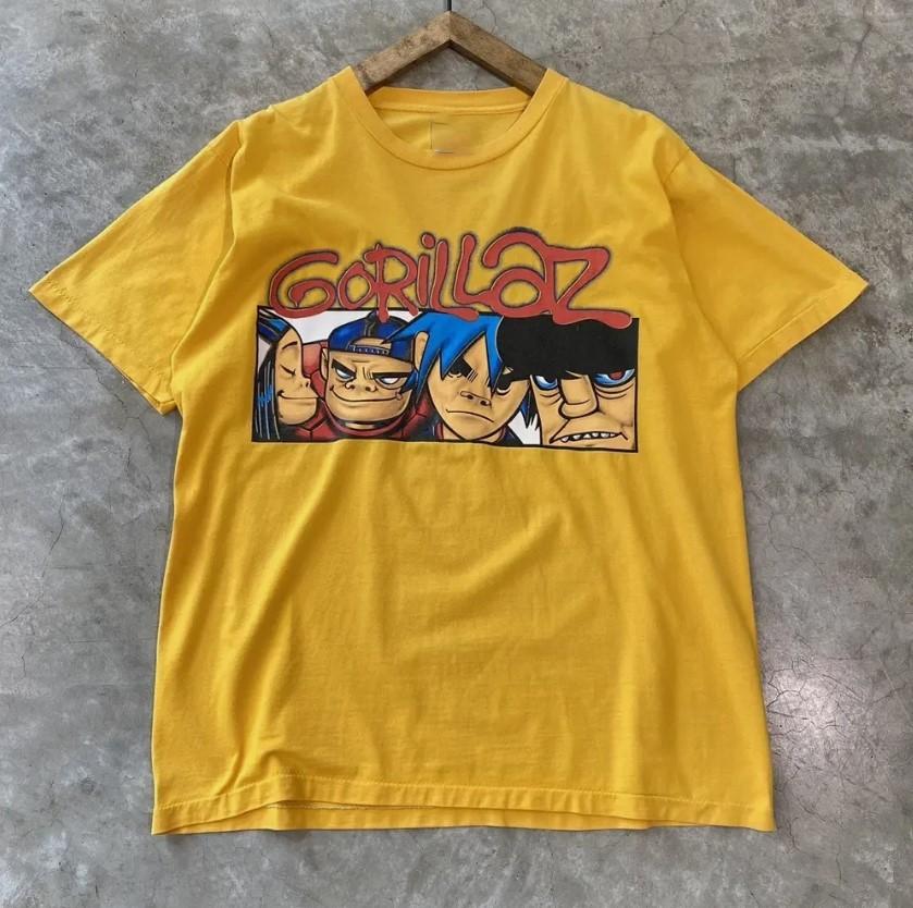 Vintage Gorillaz Band Tee TShirt Full Size S3XL Unisex T-Shirt XXL