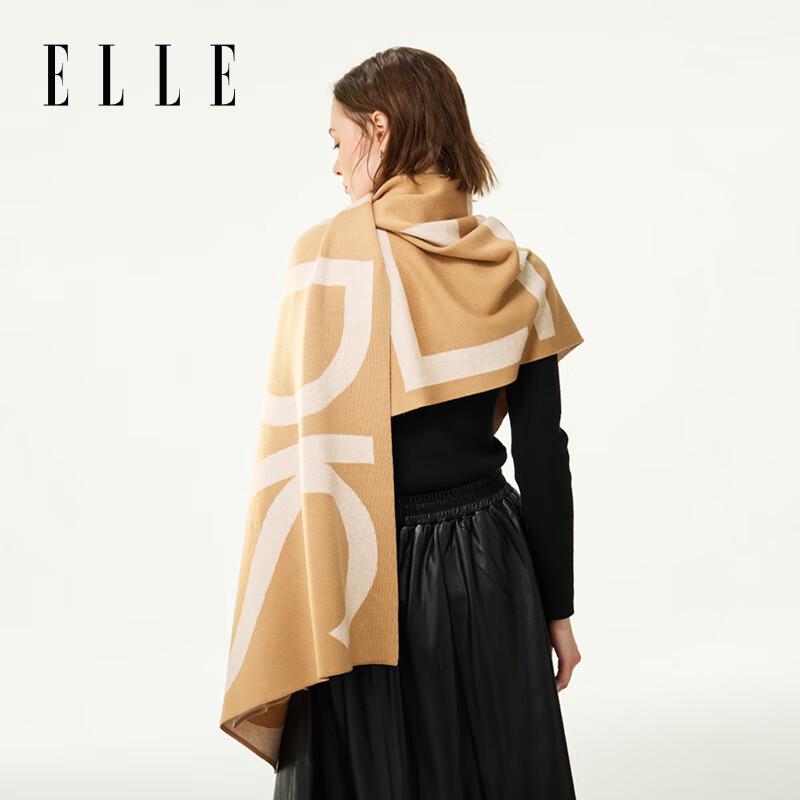 ELLE Women's Knit Shawl Scarf