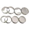 Round Stainless Steel Metal Kitchen Baking Tool DIY Muffin Ring Bakeware Cake Mold Tart Ring