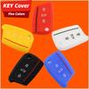 Siliconen Auto Sleutelhoesje voor Volkswagen Golf 7 GTI/R MK7 Tiguan Skoda Octavia A7 Seat Leon/Ibiza Beschermend Sleutelhouder Accessoire