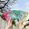 120x140 Matte PET Reusable Food Grade Zipper Bags 50 PCS 1Set Macaron Color Blind Bag for Cosmetics Snacks Coffee Beans Tea
