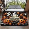 Halloween Welcome Doormat for Indoor and Outdoor Bedroom Use Suitable for Home Halloween Kitchen Home Holiday Entrance Mat Decor