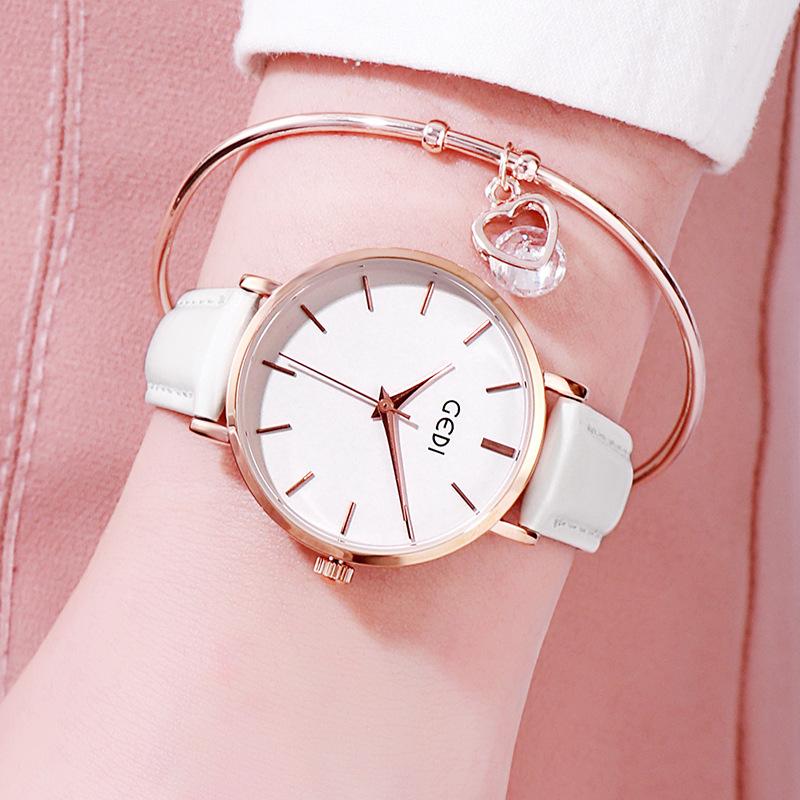 Fashion Trend Ladies Watch Sweet And Fresh Belt Temperament Women'S Wrist Watch