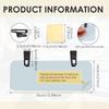Car Visor Extender Sun Blocker Anti-Glare Anti-UV Universal Adjustable Extension Board Shield Car Interior Accessories