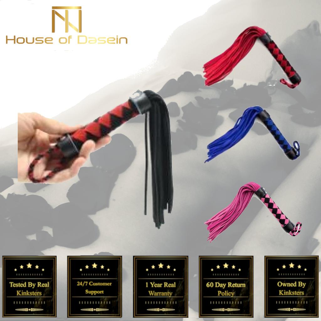 Mini Flogger Spanking Whip  Kink Fetish Restraints Floggers