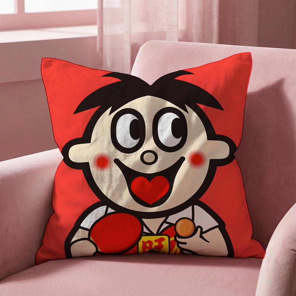Wangzai Cushion Cover Multi-Scene Pillow Cover for Home & Car - Reversible, Soft & Durable for Daily Use