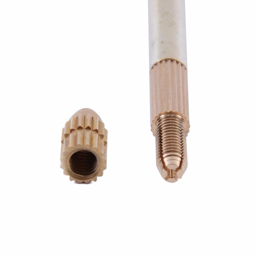 Detachable Metal Ventilating Needle For Lace Wig Making 1pc Brass Holder And 4 Sizes Repair Needles Hair Extention Tools