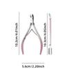 2pcs Set Cuticle Nipper Nail Salon Special Dead Skin Cuticle Hangnail Scissors Pliers Manicure Nail Tools