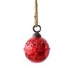 Christmas Bells Ornament Rustic Iron Jingle Bells Christmas Hanging Decoration for Xmas Holiday Tree Doorway Decor