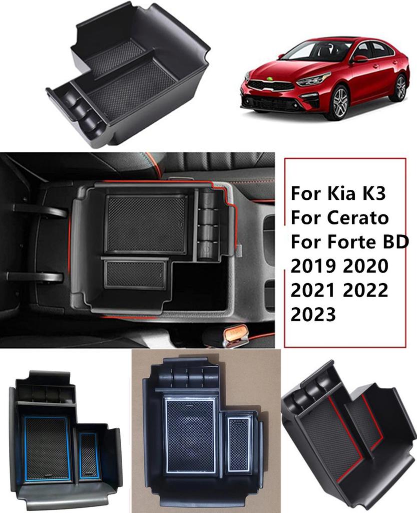 Center Console Organizer For Kia K3 Cerato Forte BD 2019 2020 2025 2025 2025 Auto Interior Accessories Gear Shift Tray Organizer
