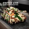 Non-Toxic Germany Military Medium Tank Iv Moc Bricks Puzzle Toys Ww2 G-Type Panzer Building Blocks Army Car Model Adult Children Kids Gifts New