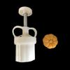 Mooncakes Molds Pumpkin Shape Stamps Hand Press Mungs Bean Cake Molds DIY Bakewares Plastic Material for DIY Bakings