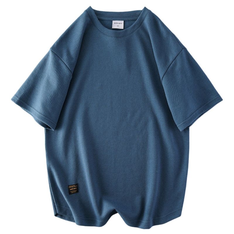 Heavy Retro Lazy Style Export Short-Sleeved T-shirt