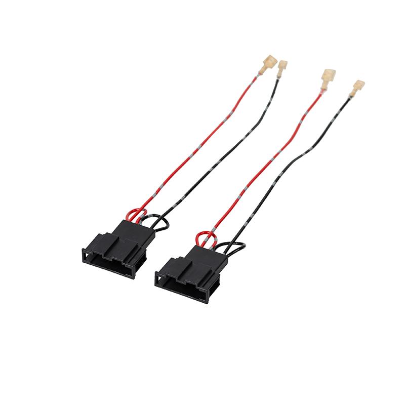 4-Pin Car Speaker Wire Harness Adapter Plug For VW Passat Polo Scirocco CC Golf Jetta Beetle Rabbit MkI Toledo Ibiza