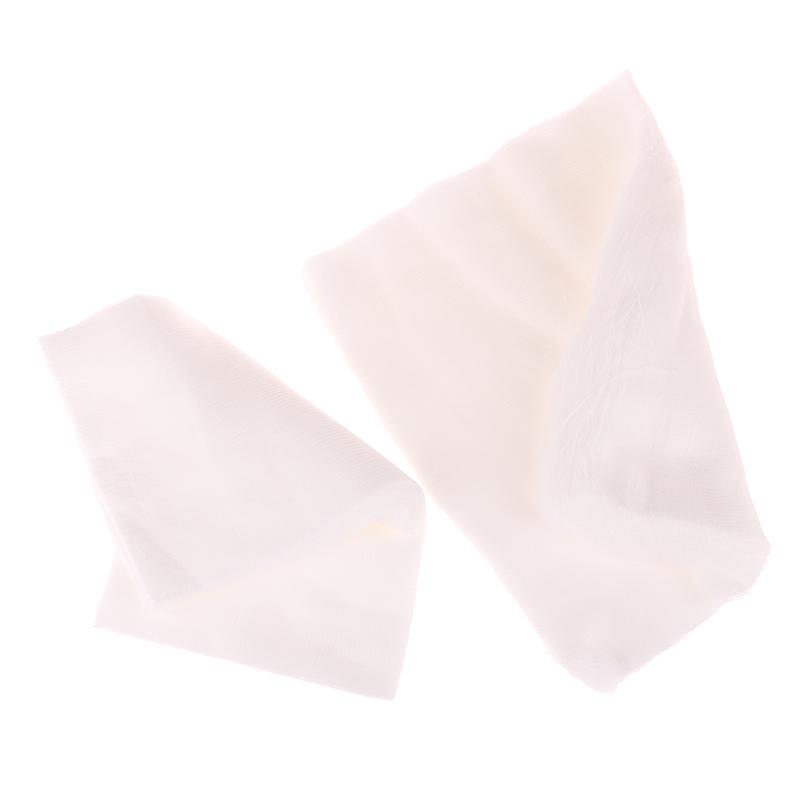 100Pcs Disposable Spa Face Gauze Mask Paper Sheet Beauty Salon Special Gauze Block Pre-Cut Facial Sheet Skin Fiber Paper