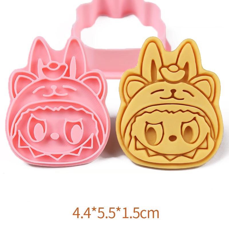 

Лабубу Форма для печенья Милый инструмент для выпечки печенья Кухонные инструменты для выпечки Инструменты для украшения торта