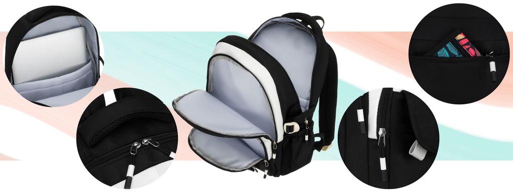 PTN 8592-1365 Black Backpack