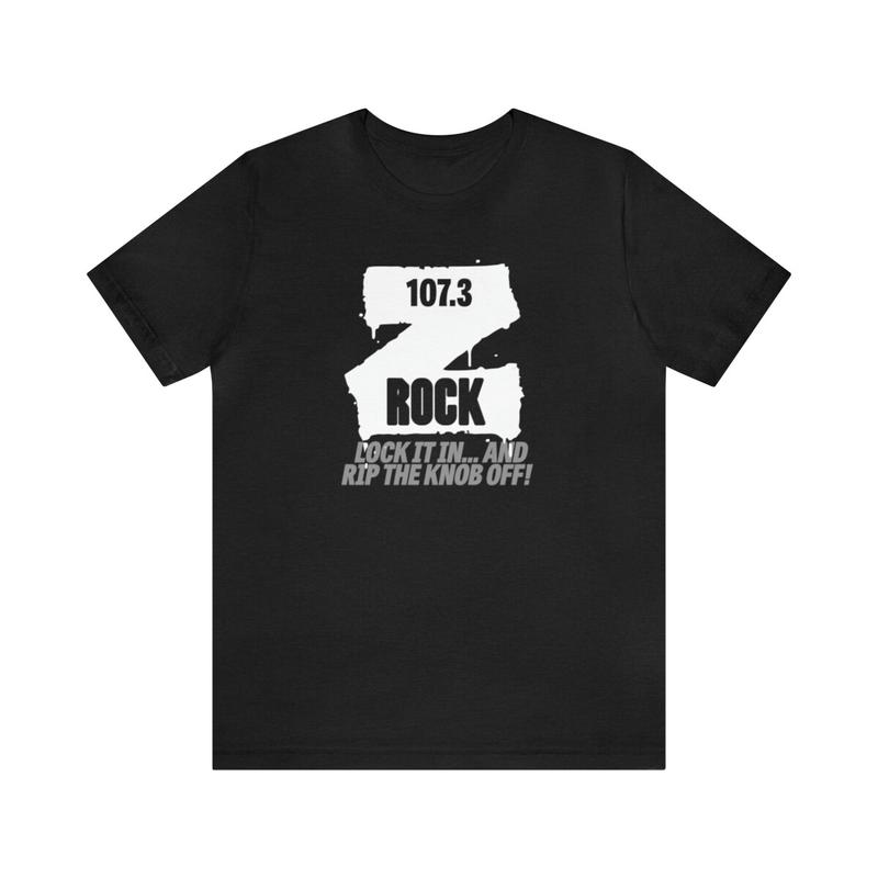 

Z Rock 107.3 WCZR Cleveland Ohio vintage ad Unisex T-Shirt XXXL