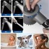 Ion Shower Drops Head Filtered Showerhead With Five Filters,Filtered Shower Head With Handheld,High Pressure Turbo Showerhead,Reusable