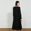 Women's French Retro Mid-Length Long-Sleeve Dress