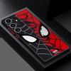 Custodia Marvel Spider-Man per Samsung Galaxy S25 S23 Ultra S24 FE S22 Plus S20 S21 S10 Note 20 10 Cover Posteriore in TPU Opaca