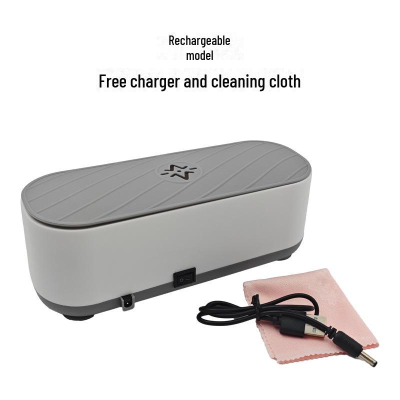 Compact Multi-Use Automatic Jewelry and Glasses Cleaner