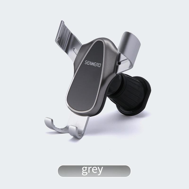 Car Phone Holder Triangle Gravity Hook Vent Mount Mirror Stand Auto Navigation Mobile Bracket