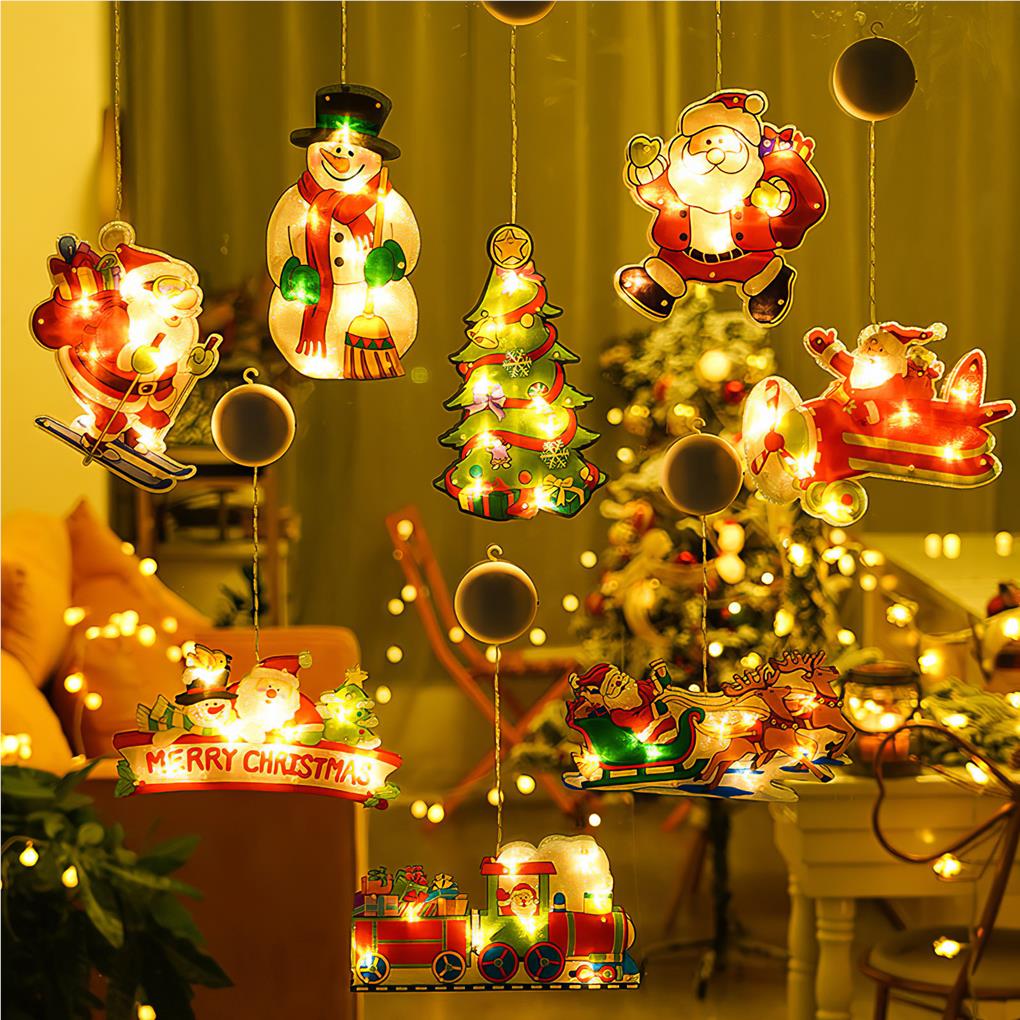 Modeling Lamp Xmas Light Party Decor Christmas Pendent Compact Size Household Decorations Festival Accessories Exquisite